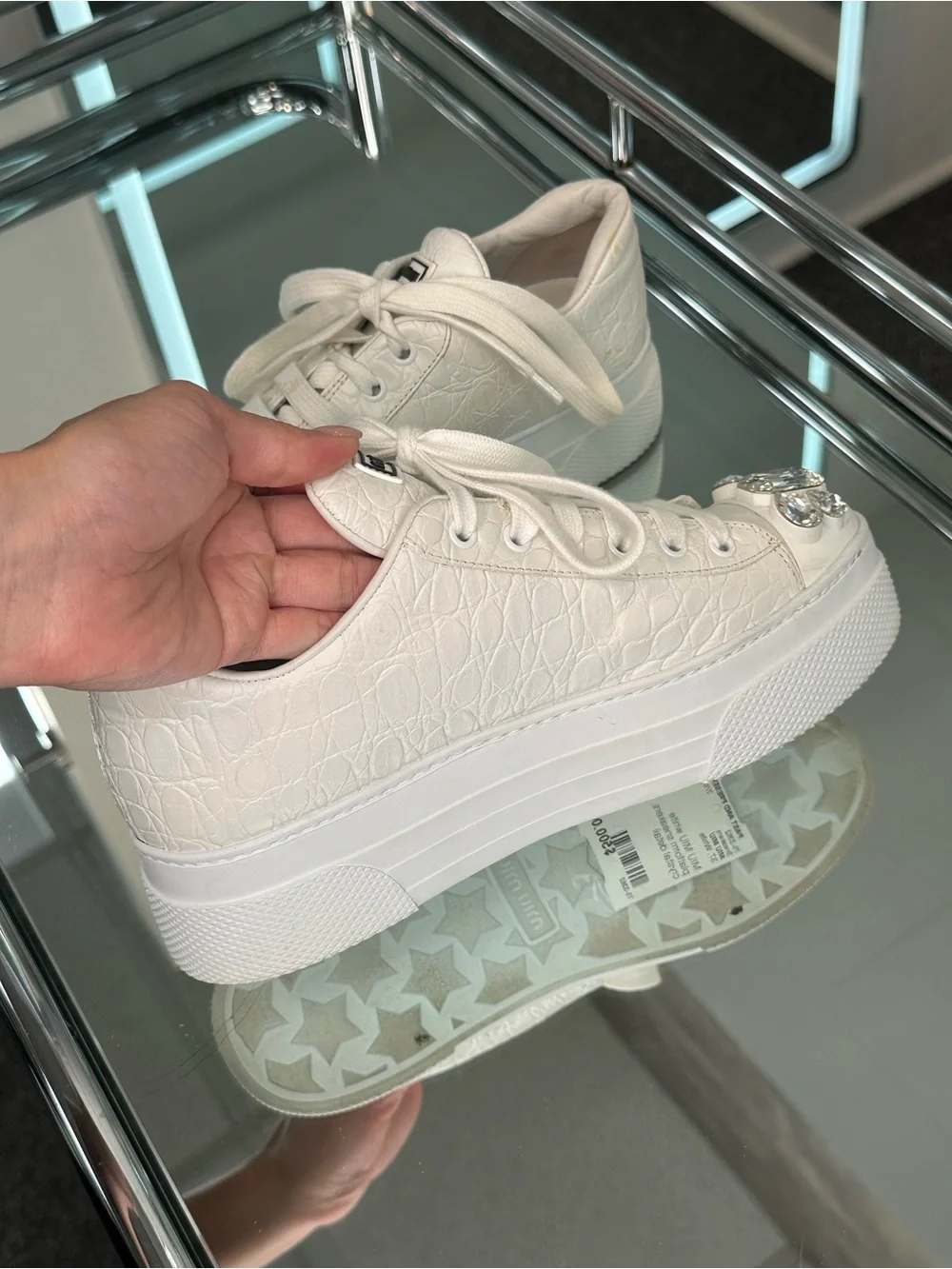 Miu Miu Platform Sneaker